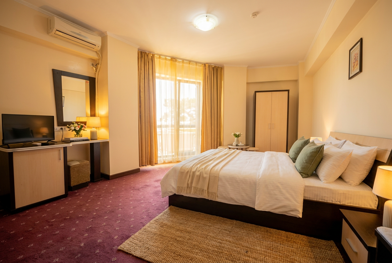 Fotografie profesionala de hotel transformata de Luceo