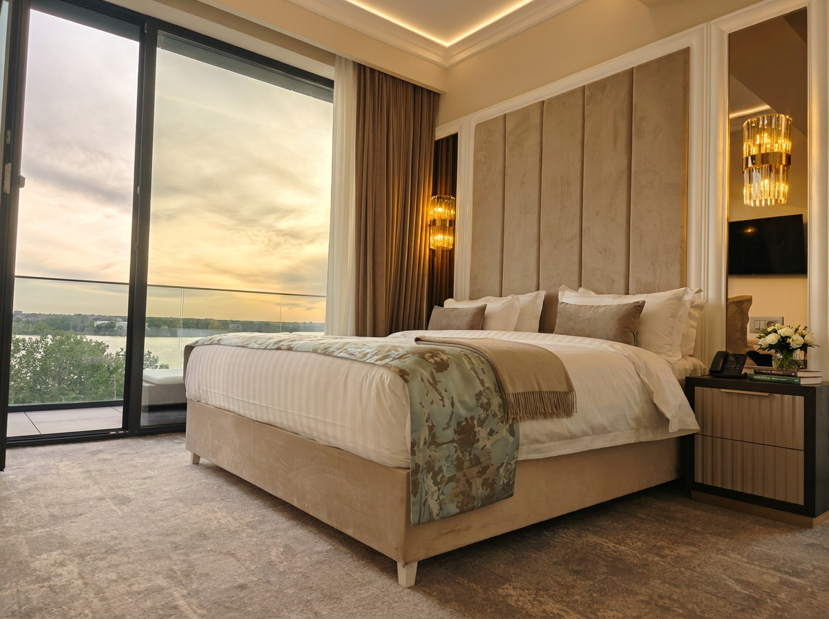 Editare foto camera hotel dupa
